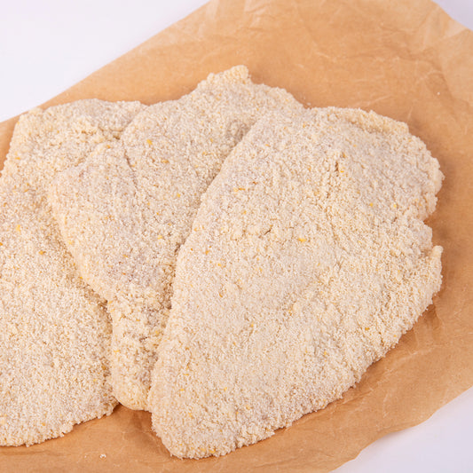 Pechuga de pollo empanado