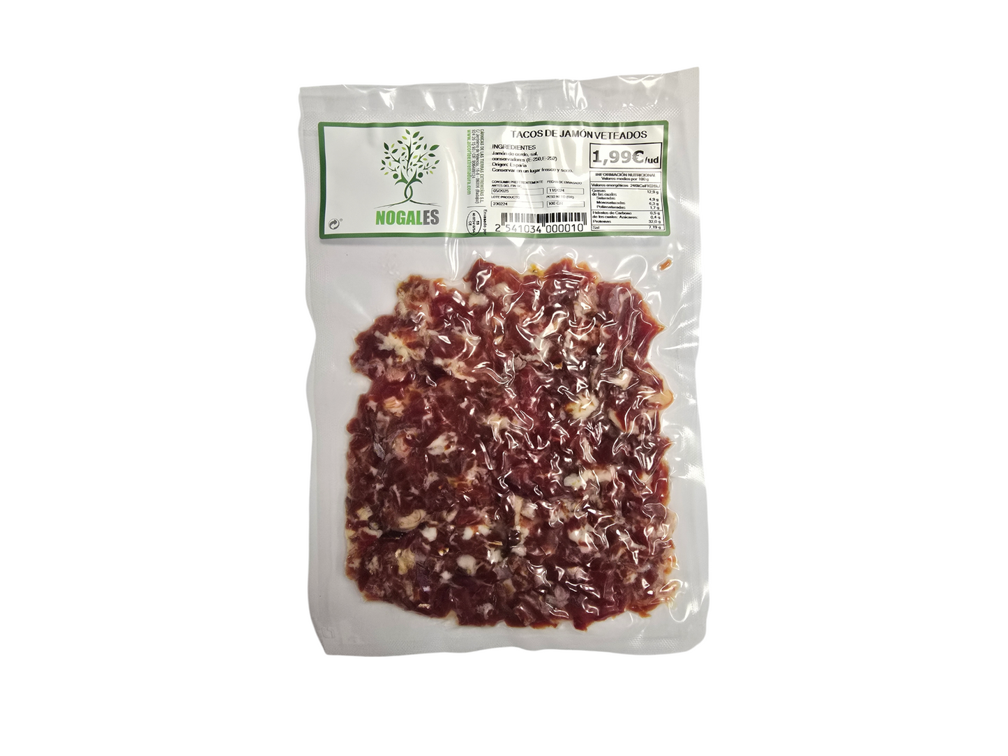 Taquito jamón 100gr - Nogales