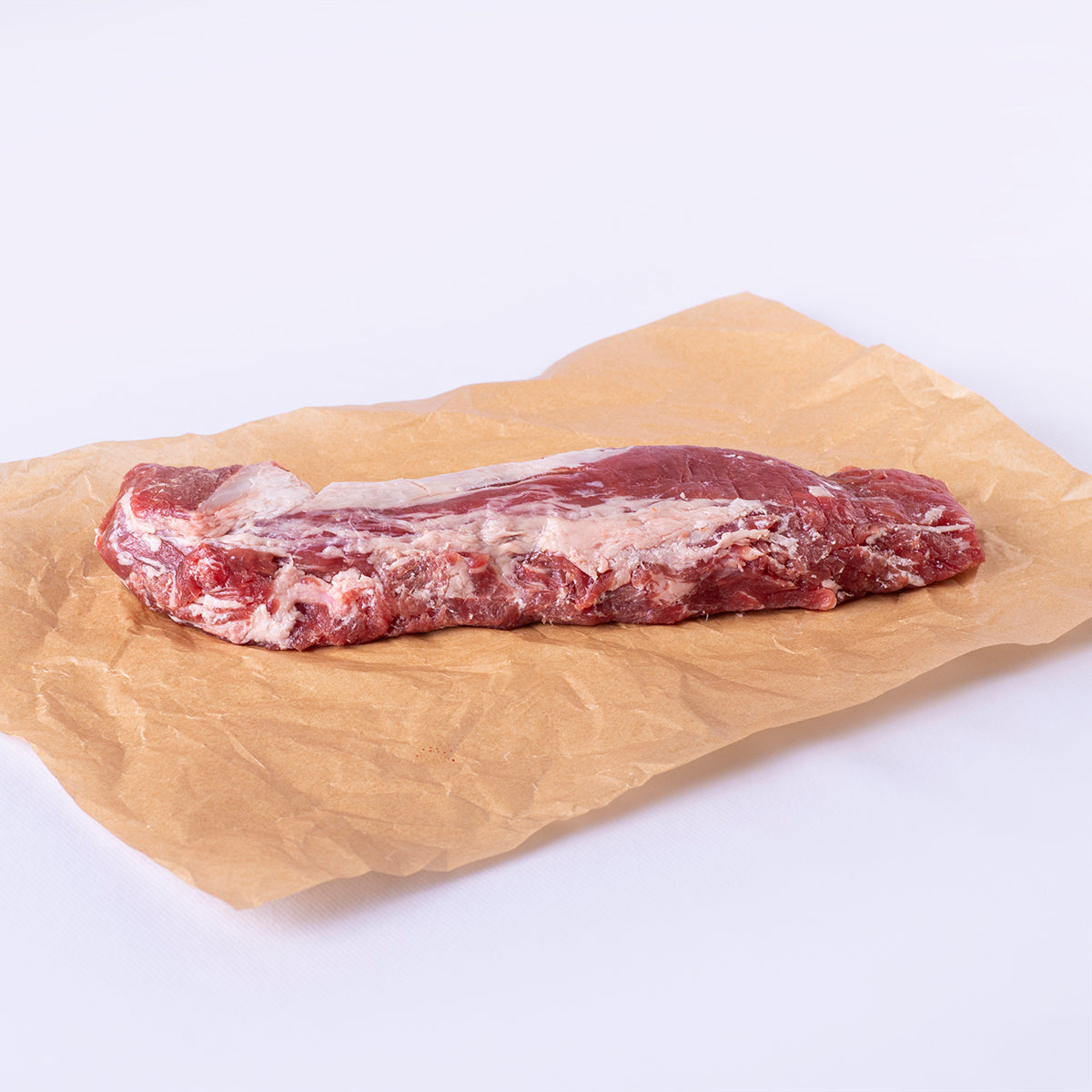 pieza completa solomillo iberico extremeño detalle de grasa infiltrada
