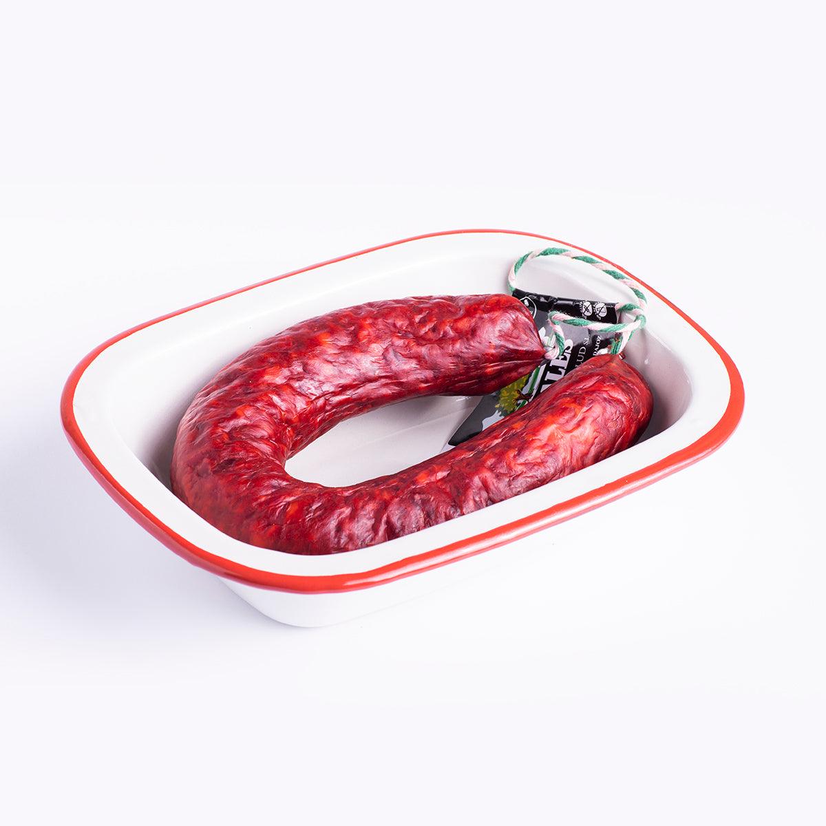 Chorizo rojo para cocinar guisos- Nogales - Al Corte Extremadura