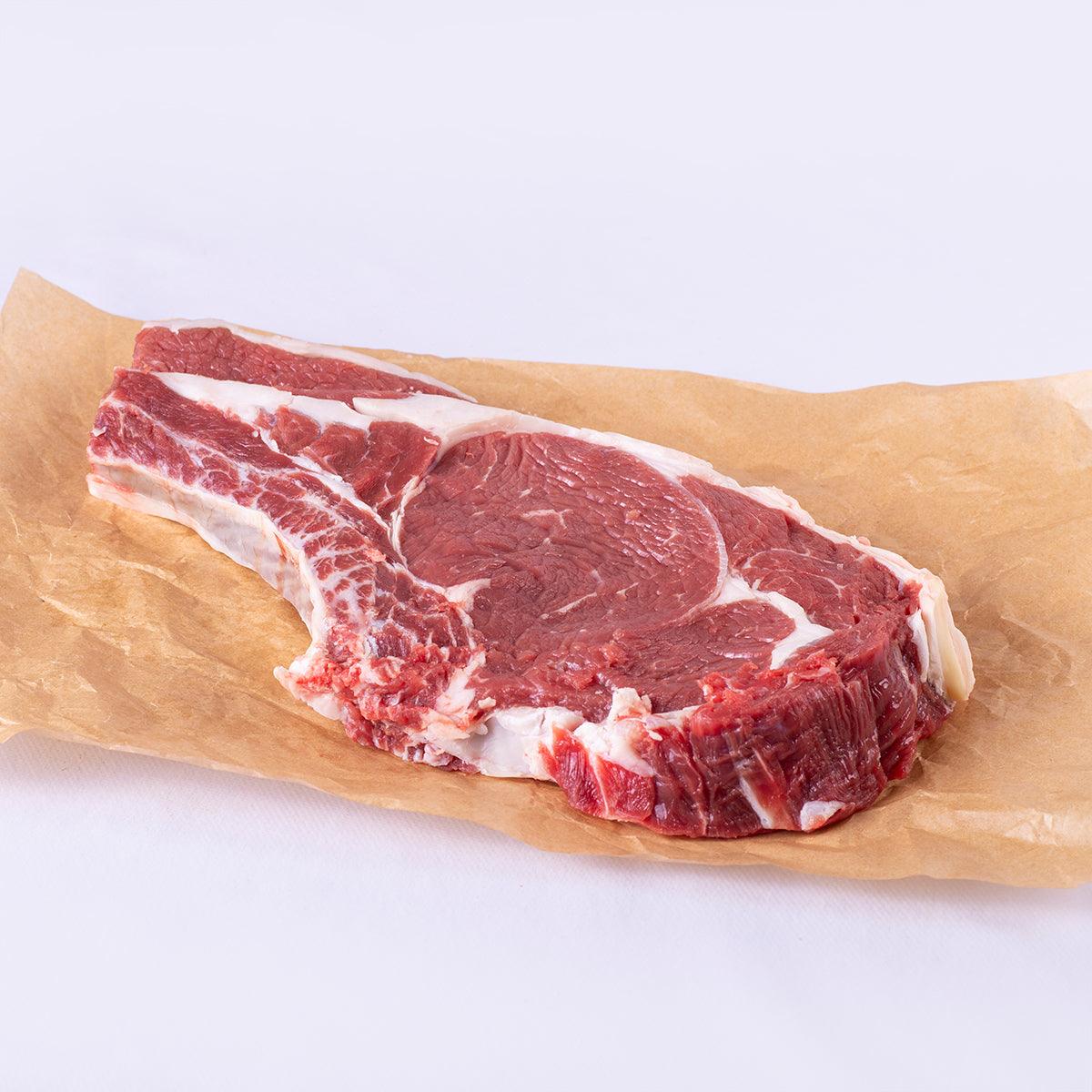 Chuleton de ternera extremeña con hueso