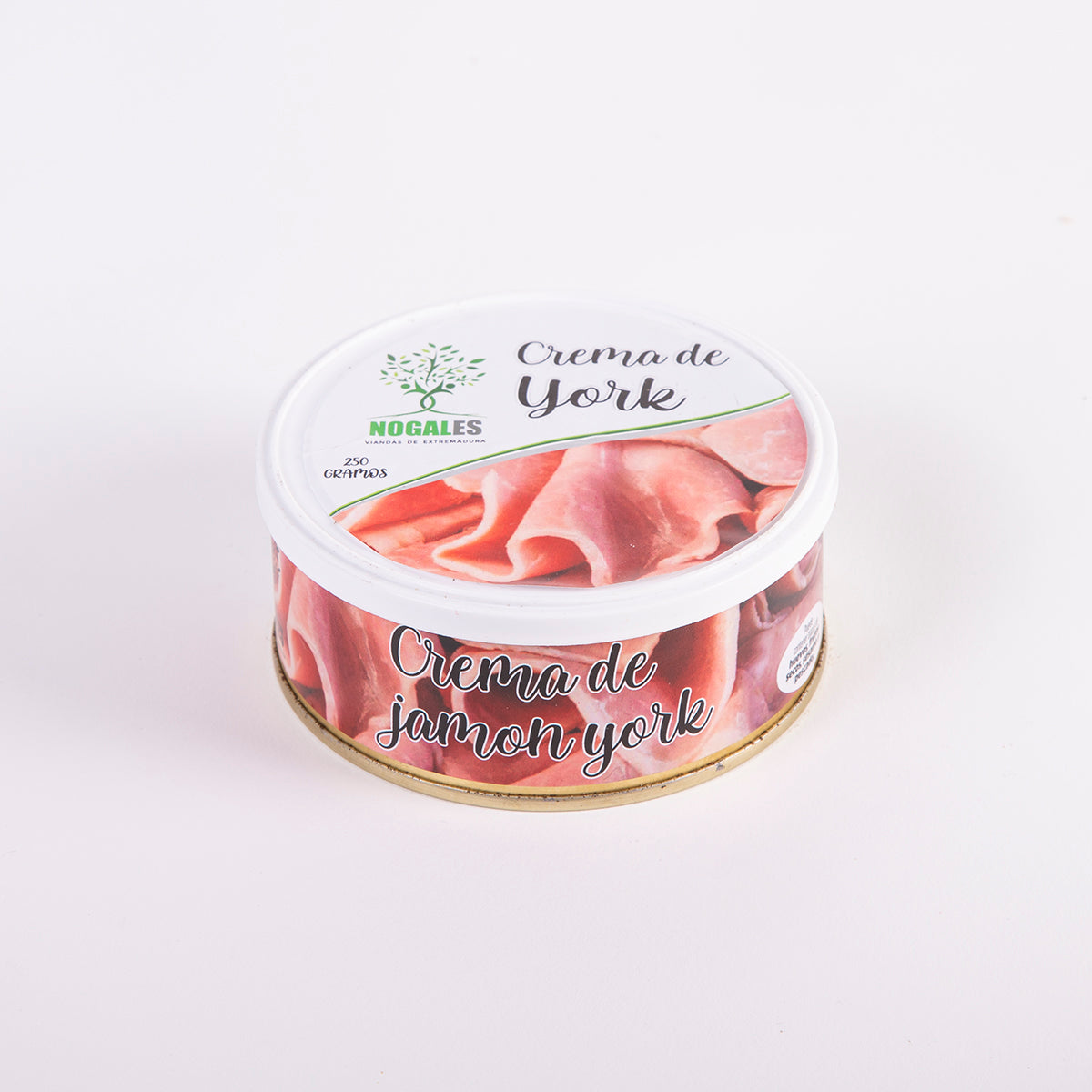 tarrina de crema de jamon york nogales