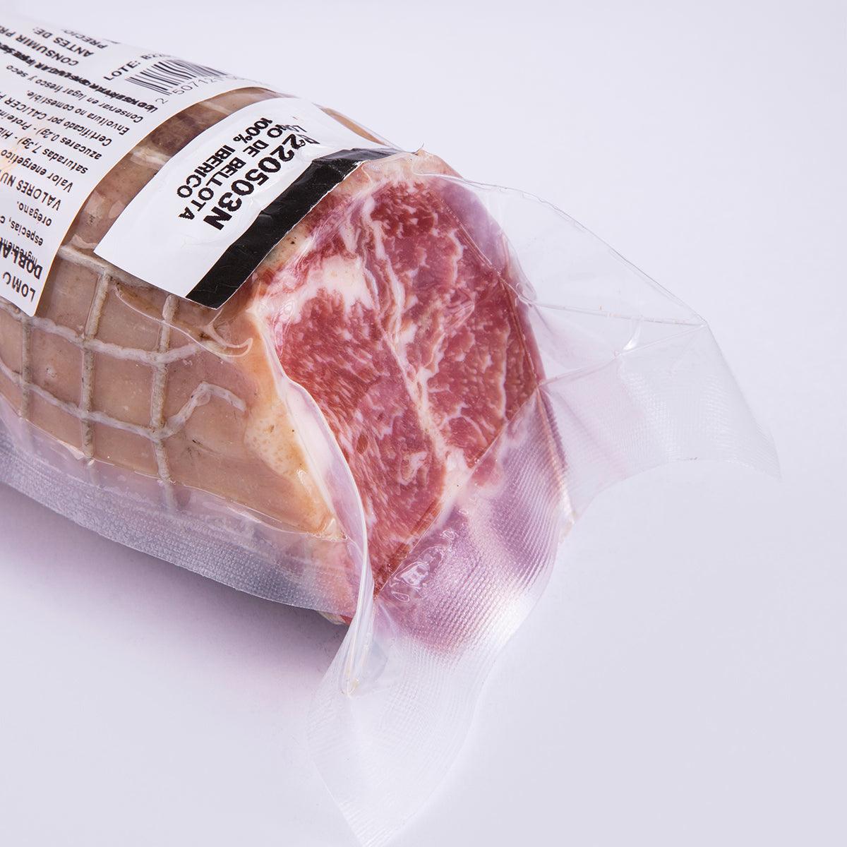 Lomo doblado ibérico de bellota - Embutidos de Extremadura - Al Corte Extremadura