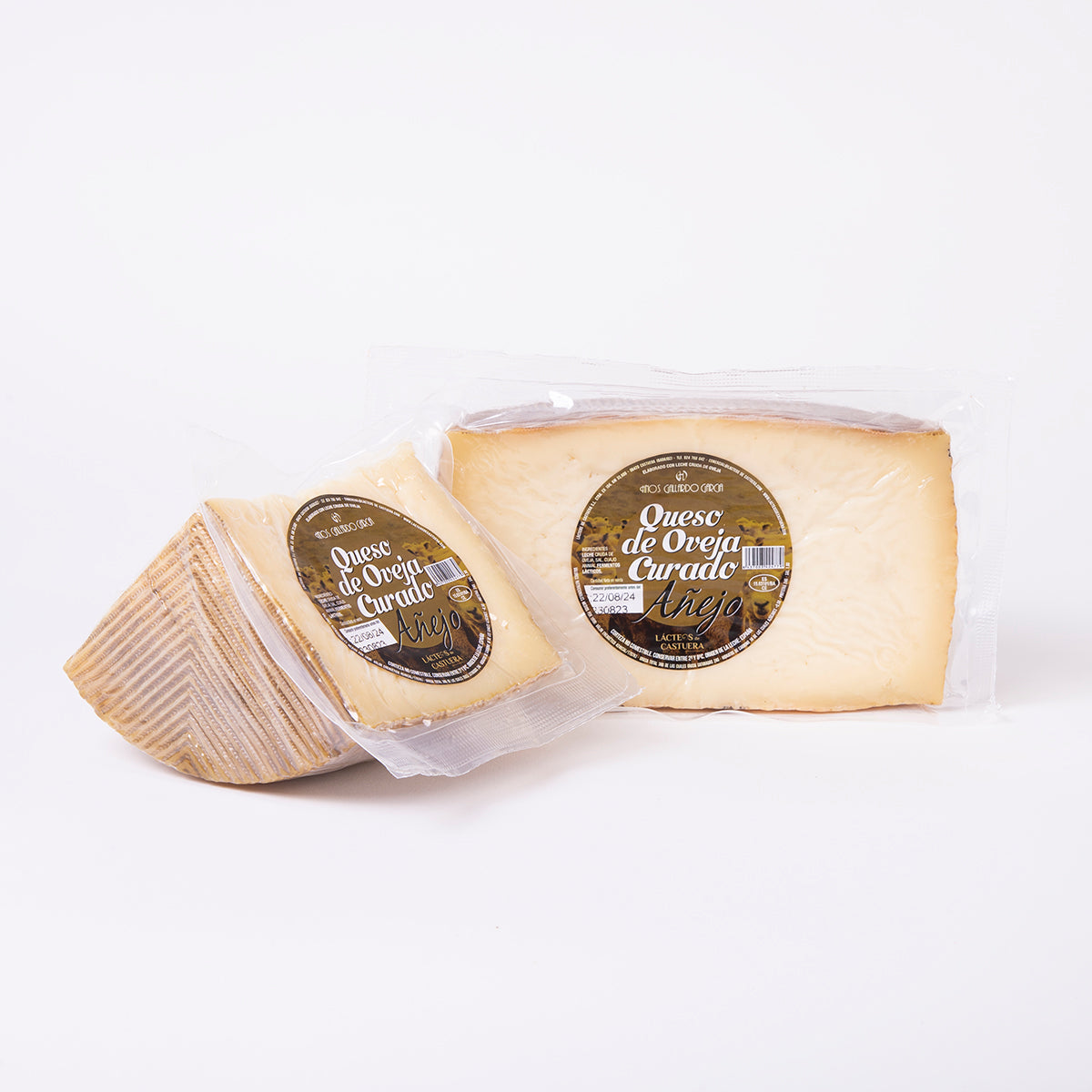 cuña y medio queso oveja hermanos gallardo envasados al vacio