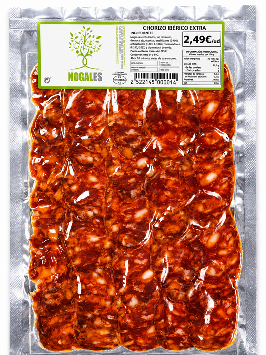 Chorizo ibérico extra- Nogales