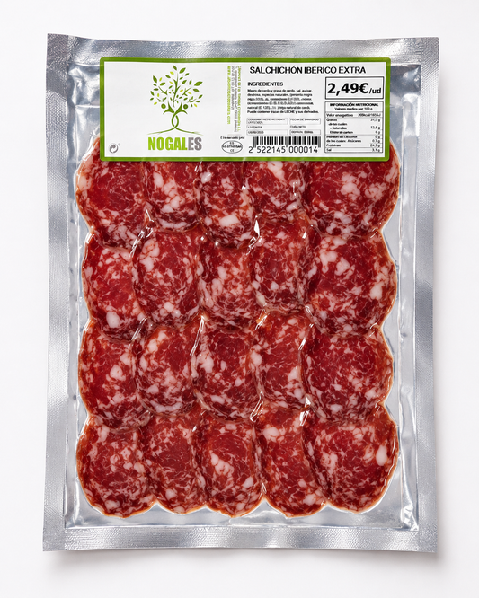 Salchichón ibérico extra- Nogales