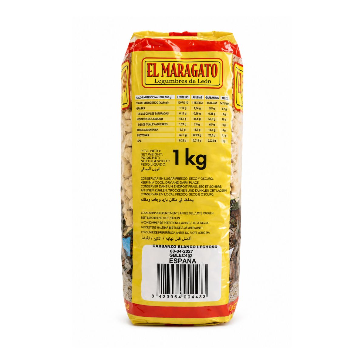 Garbanzos Lechoso 1kg
