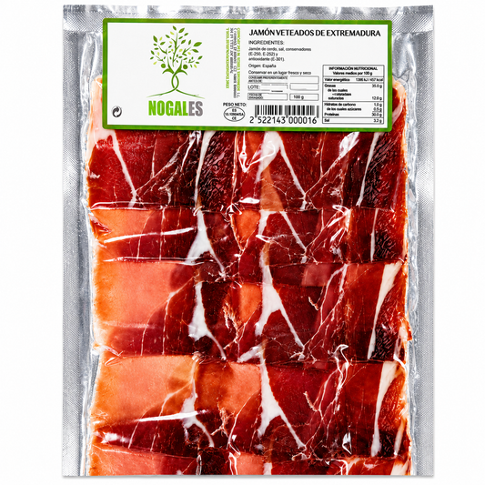 Jamón veteados de Extremadura- Nogales
