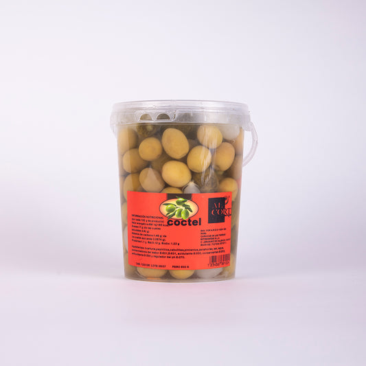 Aceitunas cóctel 1kg - Al Corte