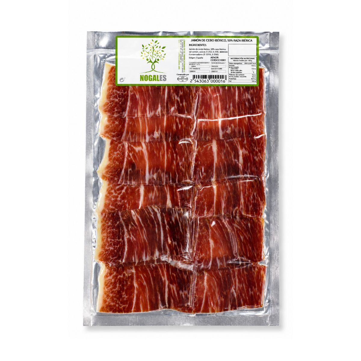 jamon cebo iberico 50%raza iberica
