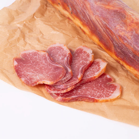 Lomo de cebo campo 50% ibérico con o sin pimentón - 1/2 pieza - Embutidos de Extremadura